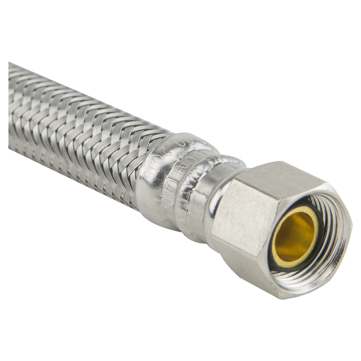 3/8 in. Compression x 3/8 in. Compression Braided Stainless Steel